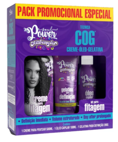 KIT PARA FITAGEM SOUL POWER TEXTURIZAÇÕES COG