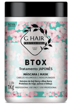 Ghair Bt-o.x Tratamento Japonês Máscara 1kg