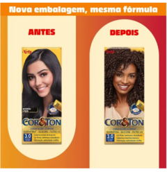 TINTA COR E TON 3.0 CASTANHO ESCURO - Bazar do Cabeleireiro | Produtos de Perfumaria para uso profissional e domestico. Melhor loja de perfumaria de Recife e Regiao metropolitana