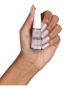 Esmalte Risqué Nude Cremoso Pó De Arroz 8ml