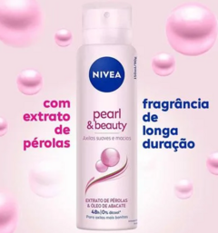 DESODORANTE AEROSOL NIVEA W PEARL & BEAUTY 150ML na internet