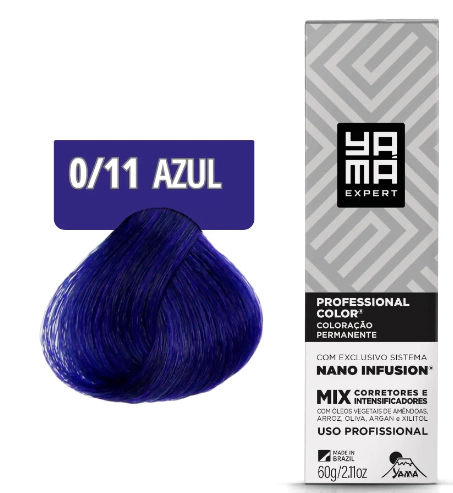 Coloração Professional Color Nano Infusion Mix Azul Yamá
