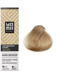 COLORACAO PROFISSIONAL YAMA NANO INFUSION 9.89 LOURO MUITO CLARO PEROLADO