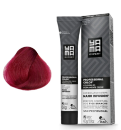 COLORACAO PROFISSIONAL YAMA NANO INFUSION 9.26 LOURO MUITO CLARO IRISADO AVERMELHADO MERSALA