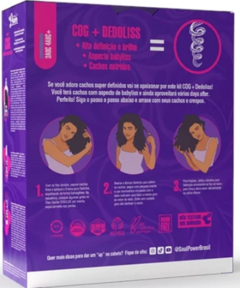 KIT OLEO/GELATINA/CREME DEDOLISS SOUL POWER  