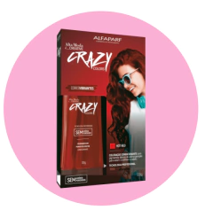 COLORACAO ALTA MODA CRAZY RED 120G 