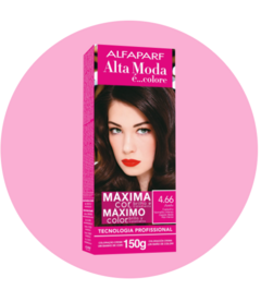 TINTA ALTA MODA 4.66 CASTANHO MEDIO VERMELHO INTENSO 