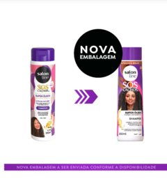 SHAMPOO SALON LINE S.O.S CACHOS NUTRITIVO 300ML