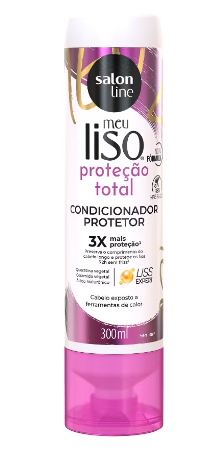 CONDICIONADOR SALON LINE MEU LISO PROTECAO TOTAL 300ML