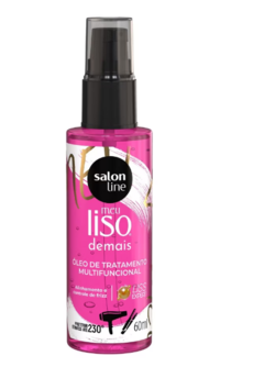 OLEO MULTIFUNCIONAL SALON LINE MEU LISO DEMAIS 60ML - comprar online