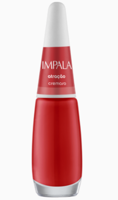 ESMALTE IMPALA CREMSO COR MODA ATRACAO