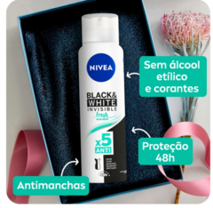 DESODORANTE AEROSOL NIVEA WOMEN INVISIBLE FRESH 150ML na internet