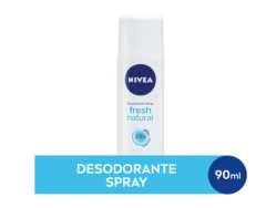 DESODORANTE SPRAY NIVEA FRESH REGULAR 90ML UN - comprar online