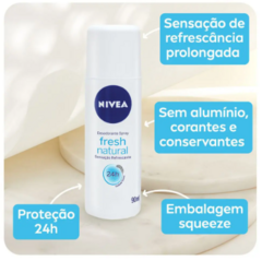 DESODORANTE SPRAY NIVEA FRESH REGULAR 90ML UN - Bazar do Cabeleireiro | Produtos de Perfumaria para uso profissional e domestico. Melhor loja de perfumaria de Recife e Regiao metropolitana