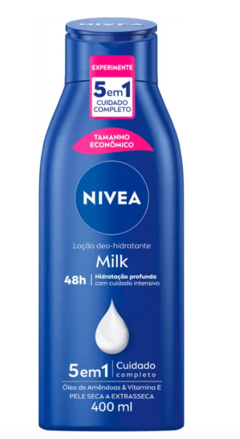 NIVEA Loção Hidratante Milk Pele seca extrasseca