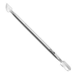 ESPÁTULA DUPLA DE INOX PARA CUTÍCULA