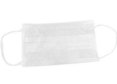MASCARA DESCARTAVEL SANTA CLARA C/25 BRANCA REF.321 - comprar online