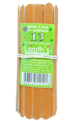 MINI LIXA LANDHS UNHAS 108 13 100 Q100