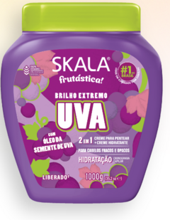 CREME DE HIDRATACAO SKALA UVA BRILHO EXTREMO 1KG