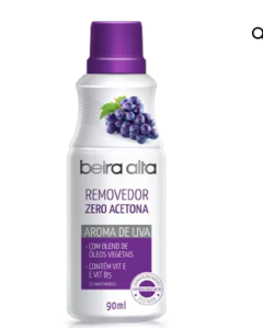 REMOVEDOR DE ESMALTE BEIRA ALTA UVA 90ML
