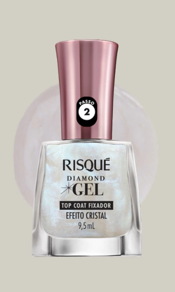 ESMALTE RISQUE D.GEL DIAMOND CRISTAL 9.5
