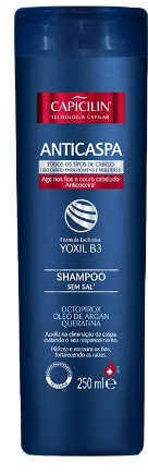 SHAMPOO CAPICILIN ANTICASPA REVITALIZA 250ML
