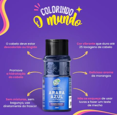 MASCARA PIGMENTANTE KAMALEAO ARARA AZUL 150ML - loja online