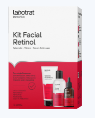 Imagem do KIT FACIAL RETINOL DERMO SKIN LABOTRAT COM 3 PRODUTOS