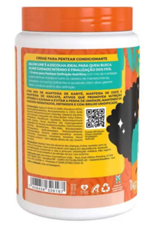 CREME PARA PENTEAR SALON LINE DEFINICAO NUTRITIVA 1KG na internet