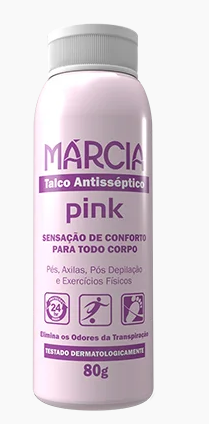 TALCO MARCIA ANTISSEPTICO PINK 80GR 