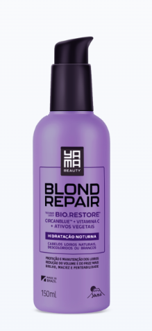 HIDRATACAO NOTURNA YAMA BLOND REPAIR 150ML 