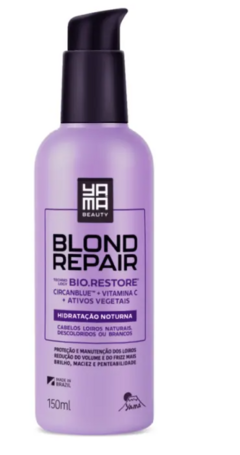 HIDRATACAO NOTURNA YAMA BLOND REPAIR 150ML 