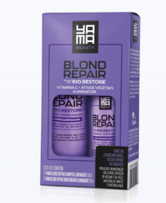KIT YAMA SHAMPOO E CONDICIONADOR BLOND REPAIR 280/200ML