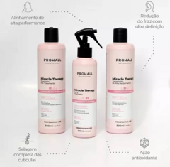 SHAMPOO PROHALL MIRACLE THERAPY 500ML - Bazar do Cabeleireiro | Produtos de Perfumaria para uso profissional e domestico. Melhor loja de perfumaria de Recife e Regiao metropolitana