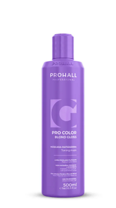 MASCARA PROHALL BLOND GLOSS 500ML