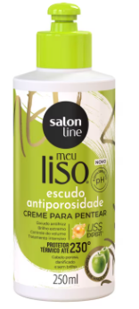 CREME PARA PENTEAR SALON LINE MEU LISO ESCUDO 250ML na internet