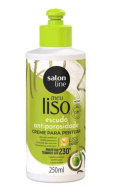 CREME PARA PENTEAR SALON LINE MEU LISO ESCUDO 250ML 
