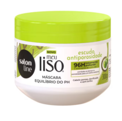 MASCARA SALON LINE MEU LISO ESCUDO ANTIPOROSIDADE 300G 