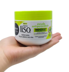 MASCARA SALON LINE MEU LISO ESCUDO ANTIPOROSIDADE 300G 