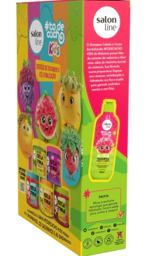 KIT SALON LINE KIDS SHAMPOO E CONDICIONADOR MELANCIA 300/200ML na internet