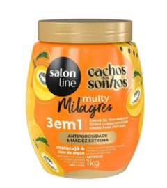 CREME CONDICIONADOR SALON LINE 3EM1 MULTY MARACUJA 1KG 