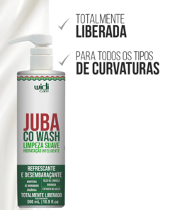 CO WASH JUBA LIMPEZA SUAVE 500ML - Bazar do Cabeleireiro | Produtos de Perfumaria para uso profissional e domestico. Melhor loja de perfumaria de Recife e Regiao metropolitana
