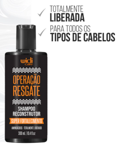 SHAMPOO WIDI CARE OPERACAO RESGATE 300ML 