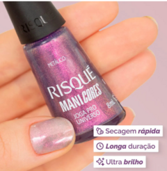 ESMALTE RISQUE MANICORES JOGA PARA UNIVERSO 8ML