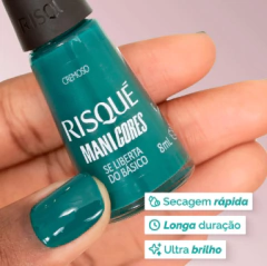 ESMALTE RISQUE MANICORES SE LIBERTA BASICO 8ML 