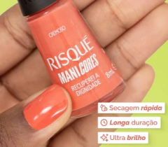 ESMALTE RISQUE MANICORES RECUPEREI A DIGNIDADE 8ML 