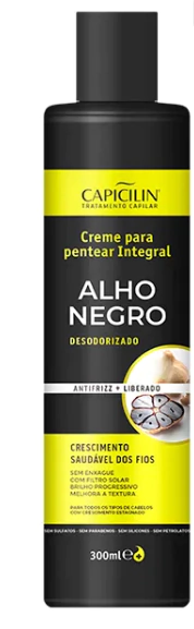 CREME PARA PENTEAR CAPICILIN ALHO NEGRO 300ML