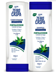KIT ALYNE SHAMPOO E CONDICIONADOR ZERO CASPA FORTALECEDOR 350ML 