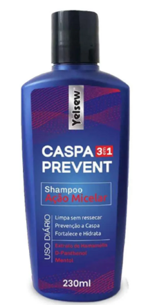SHAMPOO YELSEW 3 EM 1 230ML