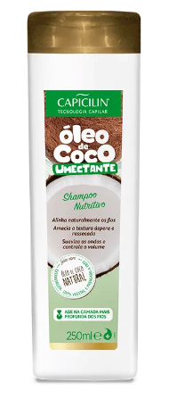 SHAMPOO CAPICILIN OLEO DE COCO UMECTANTE 250ML 